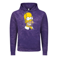 Cloud Purple the simpsons homer simpson face sweatshirt Vintage Hoodie - linhVisuals