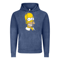 Vintage Denim the simpsons homer simpson face sweatshirt Vintage Hoodie - linhVisuals