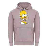 Vintage Zinc the simpsons homer simpson face sweatshirt Vintage Hoodie - linhVisuals