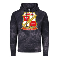 Cloud Black the swindon Vintage Hoodie - linhVisuals