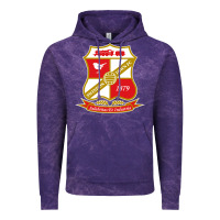 Cloud Purple the swindon Vintage Hoodie - linhVisuals