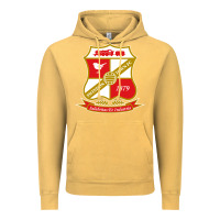 Vintage Mustard the swindon Vintage Hoodie - linhVisuals