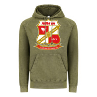 Vintage Olive the swindon Vintage Hoodie - linhVisuals