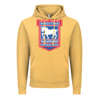 Vintage Mustard the ipswich town Vintage Hoodie - linhVisuals