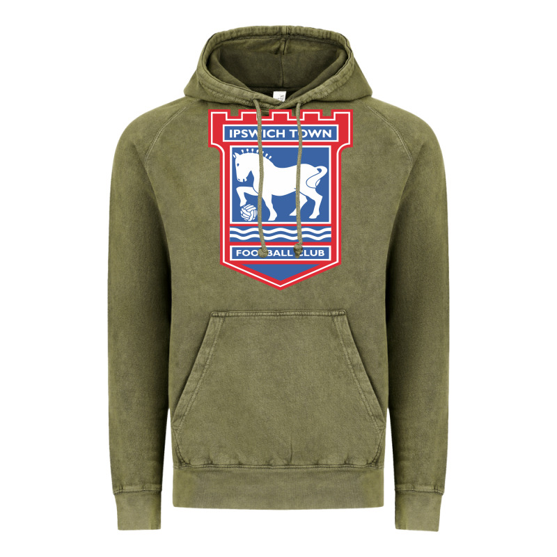 The Ipswich Town Vintage Hoodie by linhVisuals | Teevron