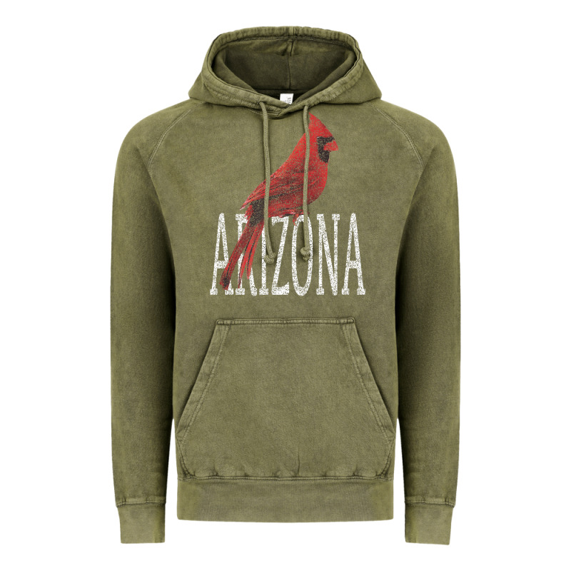 Black Vintage Cardinal Red Bird Arizona Az Gifts Premium T Shirt Vintage Hoodie by linhVisuals | Teevron