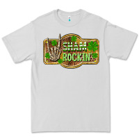 Dove Grey Shamrockin' St. Patrick's Day Premium Tee - OliviaCreatesArt