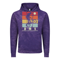 Cloud Purple bmx vintage bike fans kids gift boys bmx pullover hoodie Vintage Hoodie - linhVisuals