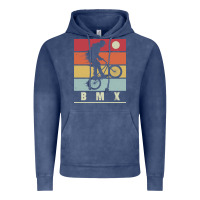 Vintage Denim bmx vintage bike fans kids gift boys bmx pullover hoodie Vintage Hoodie - linhVisuals
