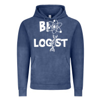 Vintage Denim biologist   funny biology student cell science chemistry dna t shirt Vintage Hoodie - linhVisuals