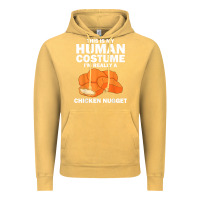 Vintage Mustard funny chicken nugget costume for kids fashion nugget foodie t shirt Vintage Hoodie - linhVisuals
