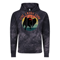 Cloud Black mothman live laugh lurk Vintage Hoodie - linhVisuals
