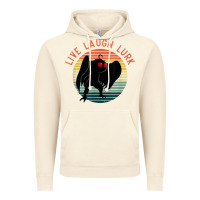 Vintage Artic mothman live laugh lurk Vintage Hoodie - linhVisuals