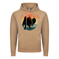 Vintage Coffee mothman live laugh lurk Vintage Hoodie - linhVisuals