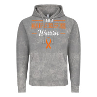 Cloud Rock multiple sclerosis warrior autoimmune disease orange ribbon Vintage Hoodie - linhVisuals