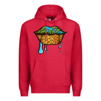 Cardinal summer vibes pineapple lips Premium Hoodie - Jasminsmagicworld