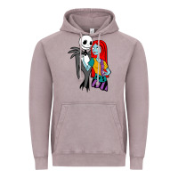 Vintage Zinc jack  and sally Vintage Hoodie - linhVisuals