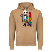 Jack  And Sally Vintage Hoodie | Teevron