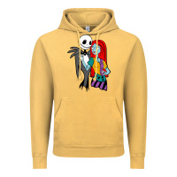 Vintage Mustard jack  and sally Vintage Hoodie - linhVisuals