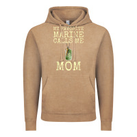 Vintage Coffee my favorite marine calls me mom Vintage Hoodie - linhVisuals