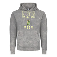 Cloud Rock my favorite marine calls me mom Vintage Hoodie - linhVisuals
