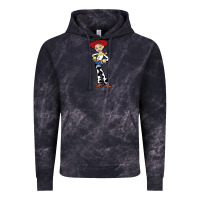 Cloud Black jessie toy Vintage Hoodie - linhVisuals