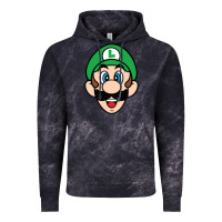 Cloud Black luigi Vintage Hoodie - linhVisuals