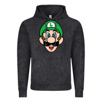 Vintage Black luigi Vintage Hoodie - linhVisuals