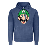 Vintage Denim luigi Vintage Hoodie - linhVisuals