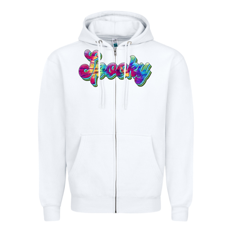 Spooky Zipper Hoodie by JahusDesignShop | Teevron