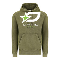 Vintage Olive funny  gaming optic Vintage Hoodie - linhVisuals