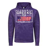 Cloud Purple greeks for trump conservative gift trump 2020 re election t shirt Vintage Hoodie - linhVisuals