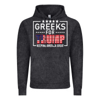 Vintage Black greeks for trump conservative gift trump 2020 re election t shirt Vintage Hoodie - linhVisuals
