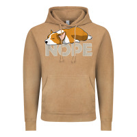 Vintage Camel nope lazy corgi Vintage Hoodie - linhVisuals