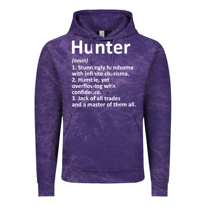 Hunter Definition Personalized Name Funny Birthday Gift Idea T Shirt Vintage Hoodie by linhVisuals | Teevron