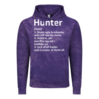 Cloud Purple hunter definition personalized name funny birthday gift idea t shirt Vintage Hoodie - linhVisuals