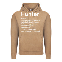 Vintage Coffee hunter definition personalized name funny birthday gift idea t shirt Vintage Hoodie - linhVisuals