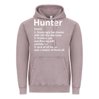 Vintage Zinc hunter definition personalized name funny birthday gift idea t shirt Vintage Hoodie - linhVisuals