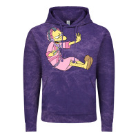 Cloud Purple moe Vintage Hoodie - linhVisuals