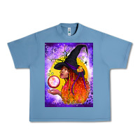 Pebble Blue witch with crystal ball air freshener Urban Heavy Tee - BundleAndBundleShop