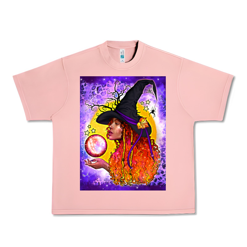 Witch With Crystal Ball Air Freshener Urban Heavy Tee by BundleAndBundleShop | Teevron