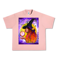 Salmon witch with crystal ball air freshener Urban Heavy Tee - BundleAndBundleShop