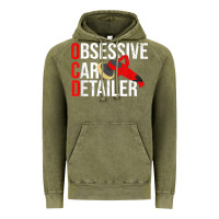 Vintage Olive funny obessive car detailer for car detailing t shirt Vintage Hoodie - linhVisuals