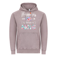Vintage Zinc happiness is being a noni ever women floral decor Vintage Hoodie - linhVisuals