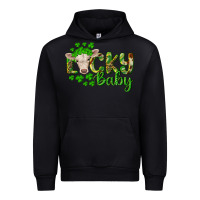 Black Lucky baby charolais calf Urban Hoodie - RanaPortraitStore