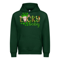 Forest Green Lucky baby charolais calf Urban Hoodie - RanaPortraitStore