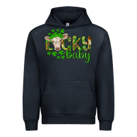 Navy Lucky baby charolais calf Urban Hoodie - RanaPortraitStore
