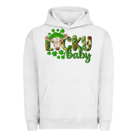 Pigment Lunar Rock Lucky baby charolais calf Urban Hoodie - RanaPortraitStore