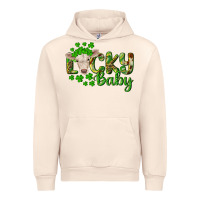 Sandshell Lucky baby charolais calf Urban Hoodie - RanaPortraitStore