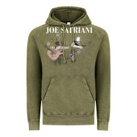 Vintage Olive joe satriani guitar Vintage Hoodie - linhVisuals